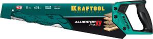 KRAFTOOL Alligator Fine 11, 450 мм, ножовка для точного реза (15203-45)