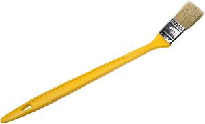 STAYER UNIVERSAL, 38 мм, 1,5″, щетина светлая натуральная, пластмассовая ручка, все виды ЛКМ, радиаторная кисть (0110-38)